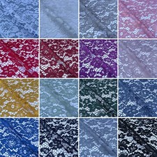 Corded Lace Fabric Lightweight