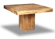 SOLID MANGO WOOD LIGHT 120CM