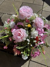 Artificial silk flowers