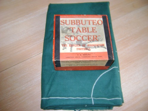 Subbuteo 1950s red square - subbuteo,