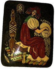 Vintage Russian Hand Painted