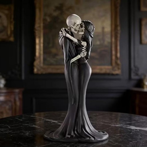 Skeleton figurine skull - figurine,