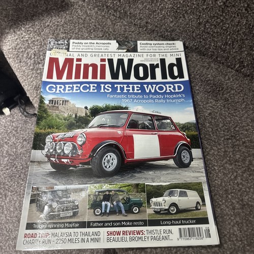 Mini world magazine august - magazine,