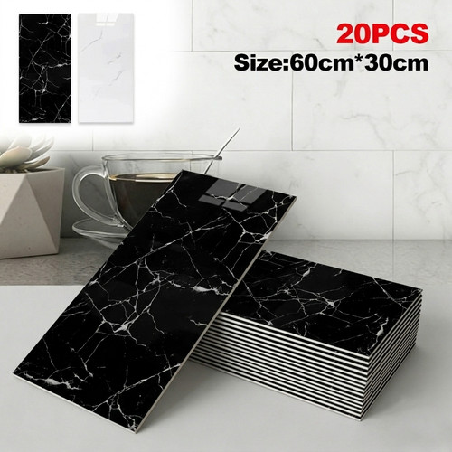 20x pvc marble tiles wall - 20x,