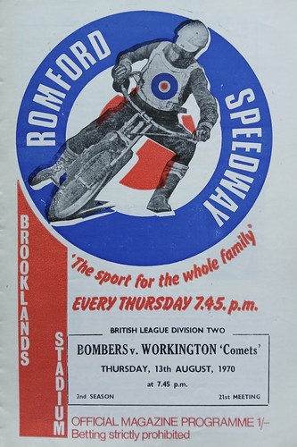 Romford workington speedway - workington,