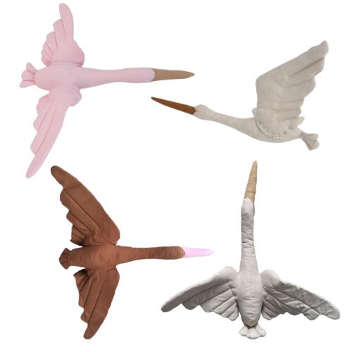 Soft swan plush - soft,