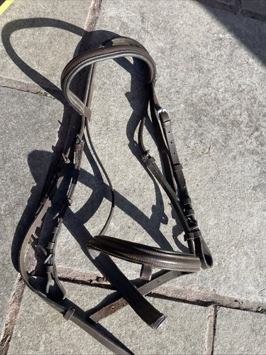 Brown leather gallop - cob, sized