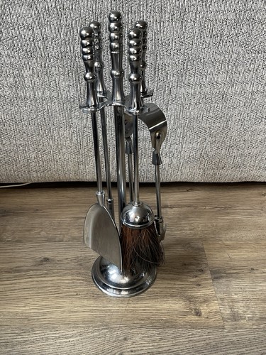 Vintage brass fire companion - vintage,