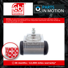 Wheel Cylinder fits PEUGEOT 208 CR, GTi, Mk1 Rear 12 to 19 Brake 4402F1 Febi New