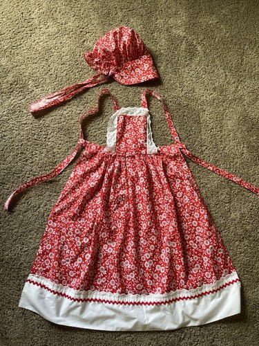 Vtg prairie pinafore - 70's,