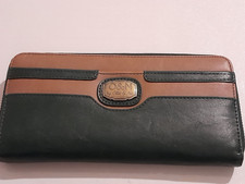 Ollie & Nic Dark Green and Brown Purse Wallet 