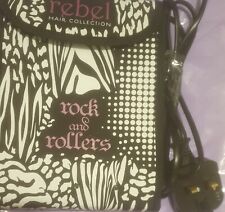 For XMas unboxed Pink/Purple Heated Rebel Rock&Rollers 12 flexible Bendy Rollers