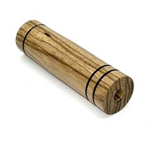 Hand-turned wooden light pull