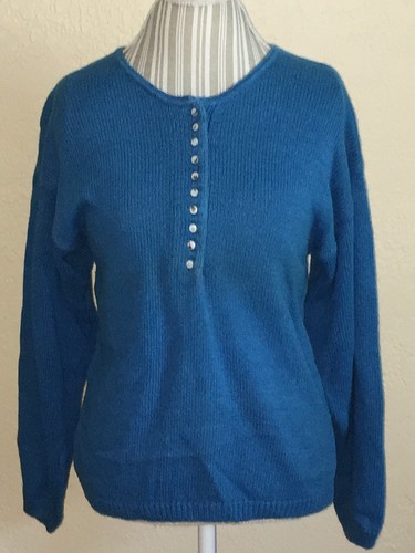 Ladies blue sweater river - ladies, by