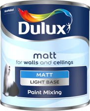 Dulux Matt emulsions wide choice of colours custom tinted (not factory tin)