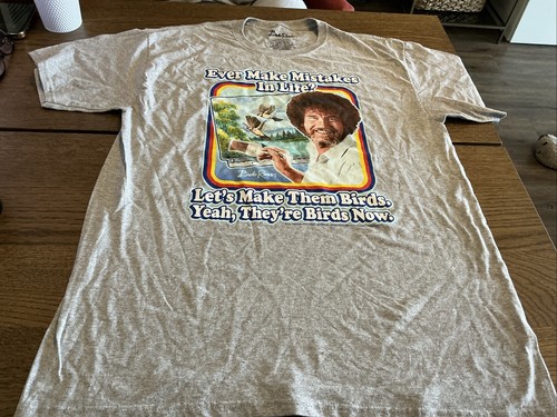 Bob ross ever make mistakes - make,