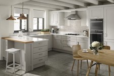 Solid Wood L-Shape Painted
