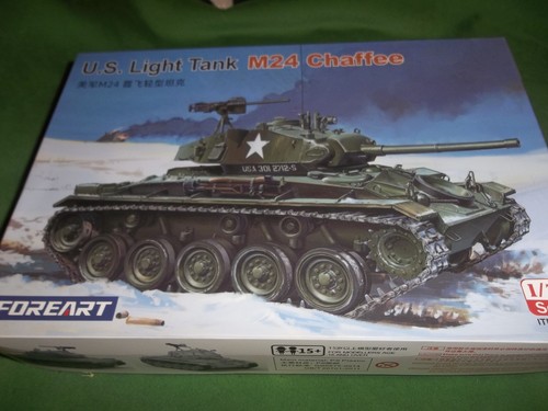 Foreart light tank m24 - tank,