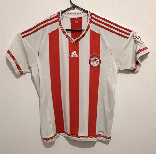 Adidas olympiakos home shirt - adidas,