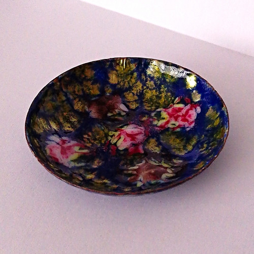 Blue pink floral - pink, multicolour