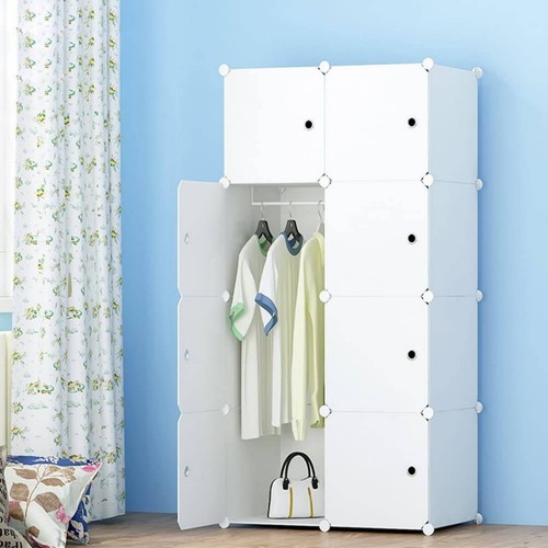 Modular plastic cabinet space - plastic,