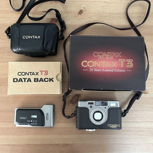 Contax silver 70th - t3, limited