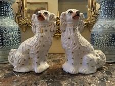 Pair Antique Staffordshire