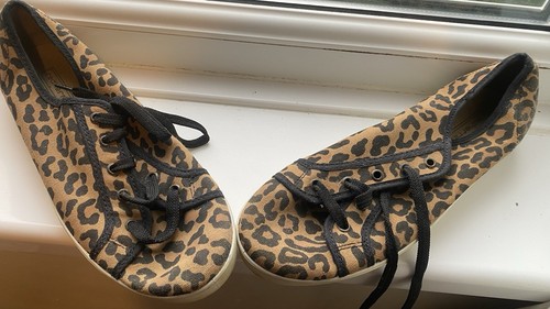 Red herring leopard print - herring,