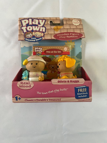 Play town wooden figure - play,
