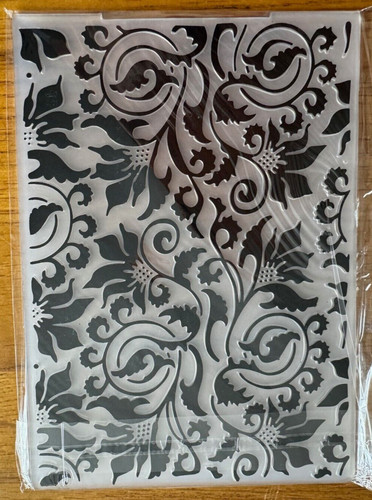 Flowers pattern embossing - flowers,