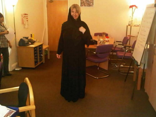 Size black jilbab abaya - 54,