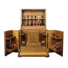 Wooden Smoking Pipe Cabinet