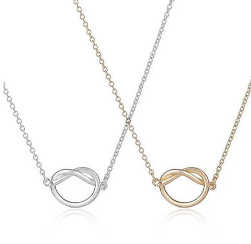 Infinity knot pendant necklace - infinity,