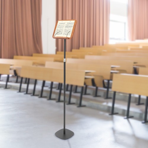 Wooden iron music stand wood - stand,,