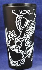 SAILOR JERRY Promotion BLACK Plastic Drinking Party Cup w/ Various TATTOO Images