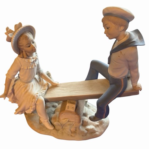 Lladro 1255g seesaw - #1255g, “seesaw”
