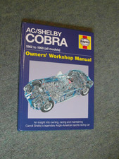HAYNES AC/SHELBY COBRA : 1962 to 1968 (all models) by Glen Smale MINT ULTRA RARE