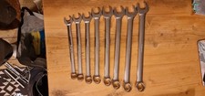 Snap On Spanners Set x7  Imperial 1 1/6 To 5/8