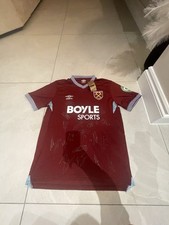 West Ham Sqaud Shirt No Coa No