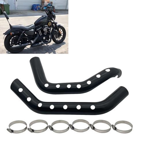 Black exhaust pipe - pipe, heat