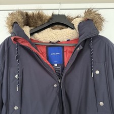JACK & JONES BLUE PARKA COAT / 6XL / BIG & TALL / JACK&JONES
