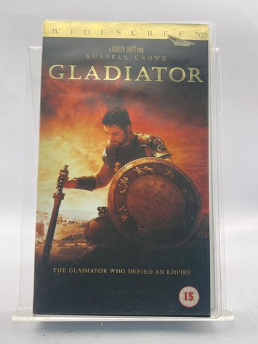 Gladiator widescreen vhs - gladiator,
