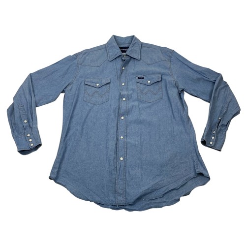 Wrangler vintage blue denim - blue,