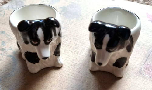 Sheepdog egg cup - cup, two