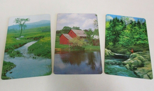 River scene lakeside - scene,, cabin