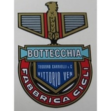 Bottecchia head seat crest - bottecchia, crest.