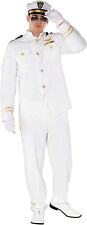 Men`s White Captain Costume