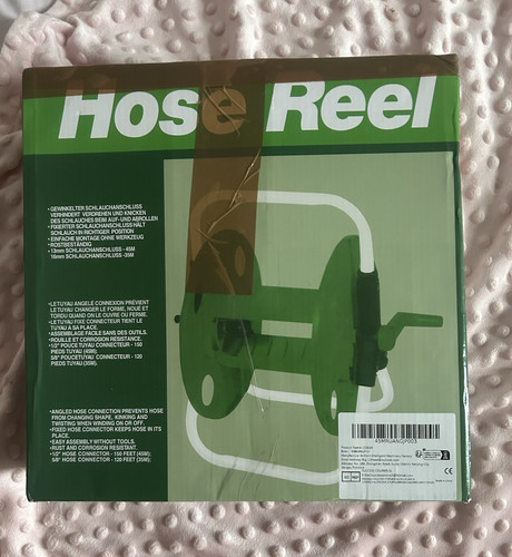 Wall mounted metal hose - hose, reel