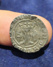 SCARCE RARE EDWARD III 1327-1377 Silver Penny Treaty Period London 1361-1369