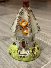 Vintage ceramic fairy house
